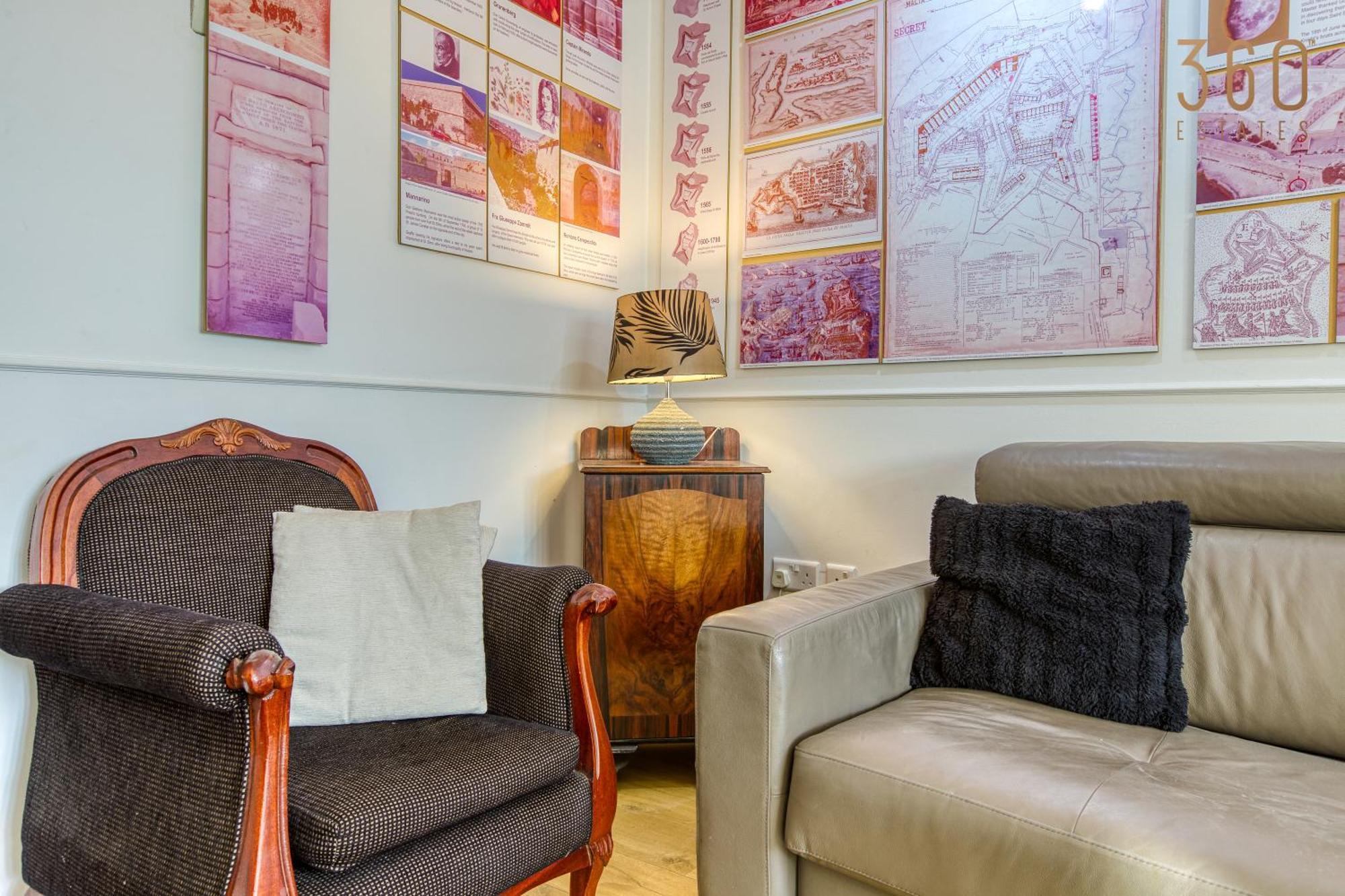 Comfortable 1Br Home With Maltese Balcony In Valletta By 360 Estates מראה חיצוני תמונה