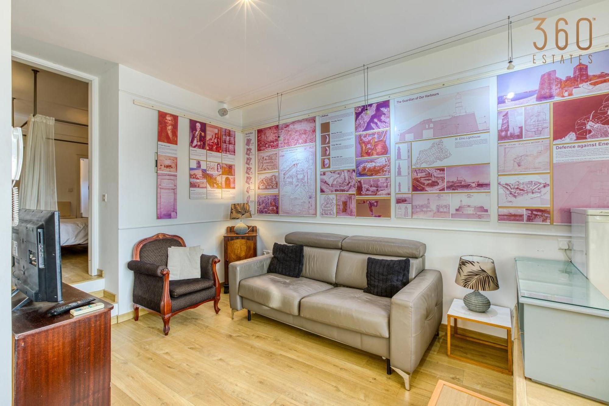 Comfortable 1Br Home With Maltese Balcony In Valletta By 360 Estates מראה חיצוני תמונה