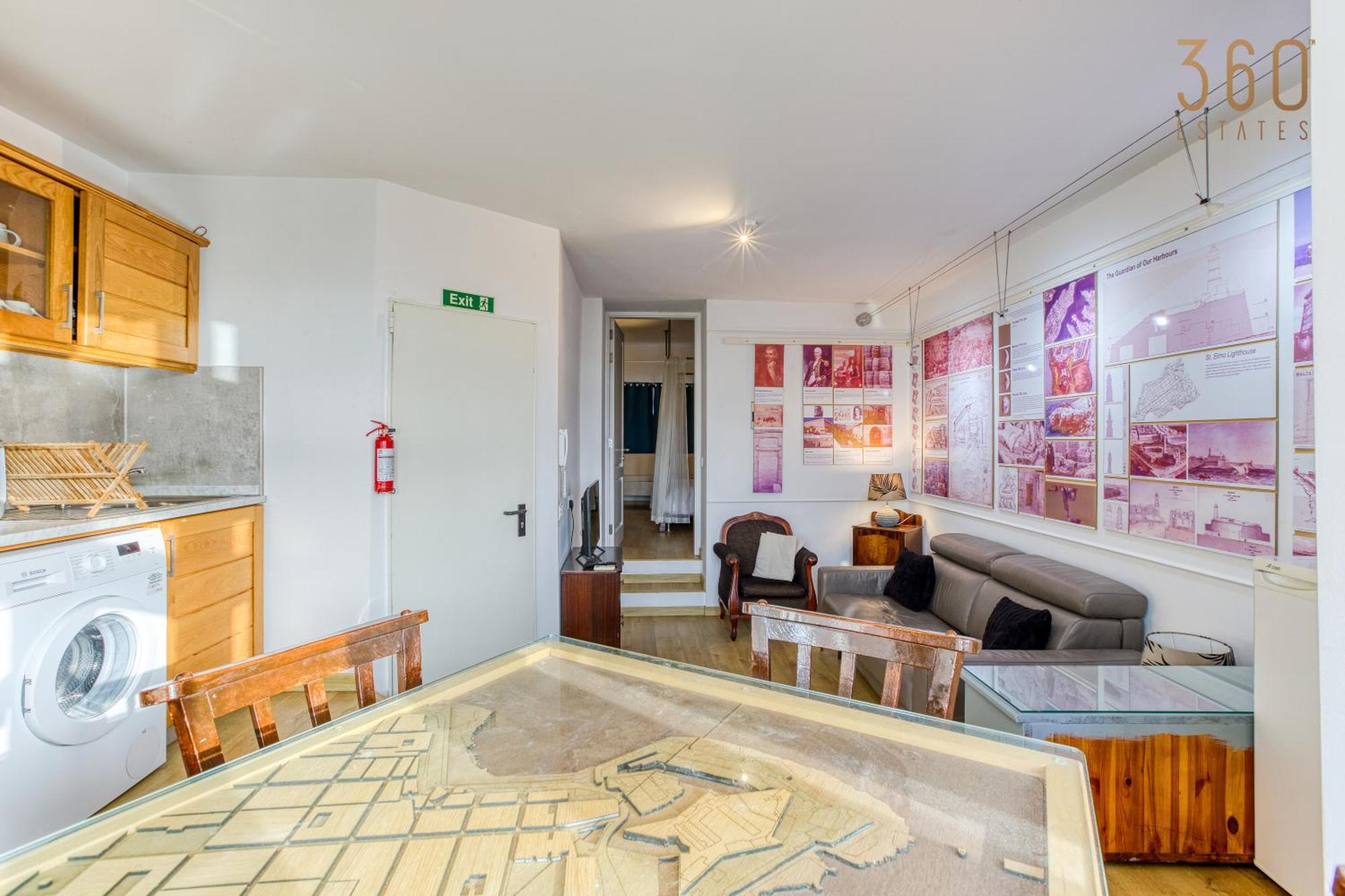 Comfortable 1Br Home With Maltese Balcony In Valletta By 360 Estates מראה חיצוני תמונה